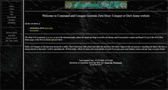 Desktop Screenshot of conquerordie.cncguild.net